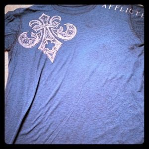Men’s Affliction t-shirt Size Large